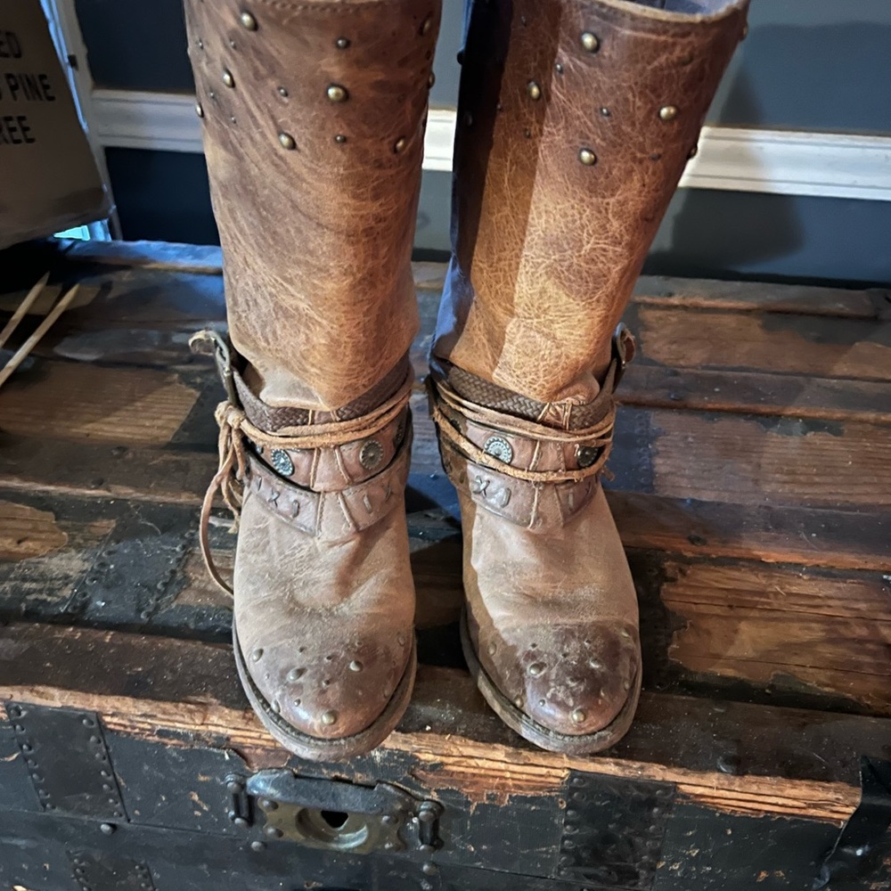 Gently used boots